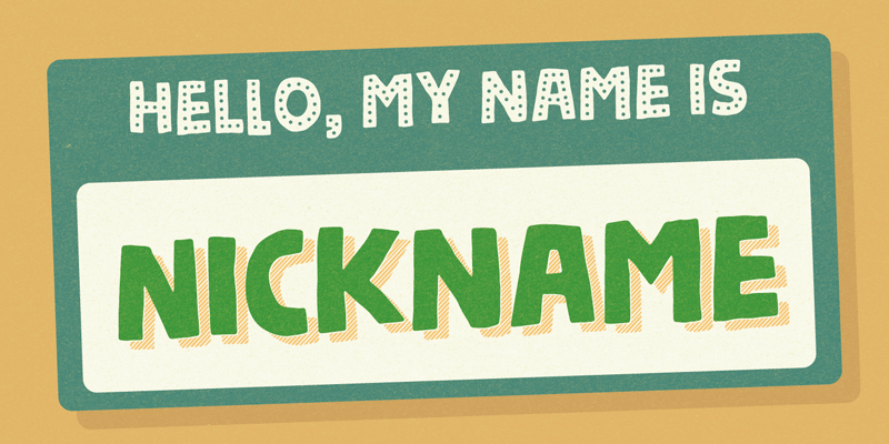 nickname