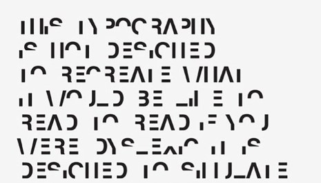 閱讀障礙眼中的文章 圖片來源 