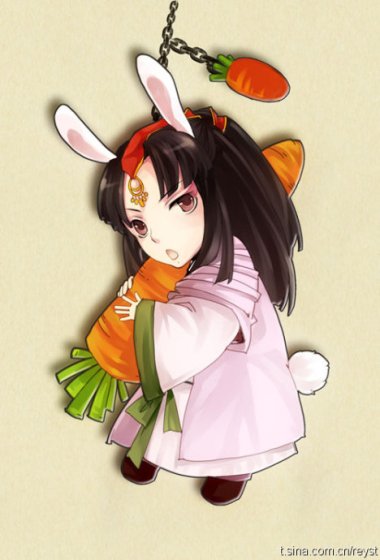 Q版兔兒神(圖片來源)