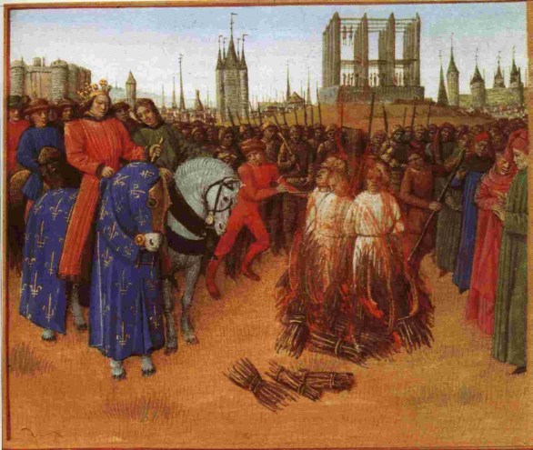 Burning of de Molay