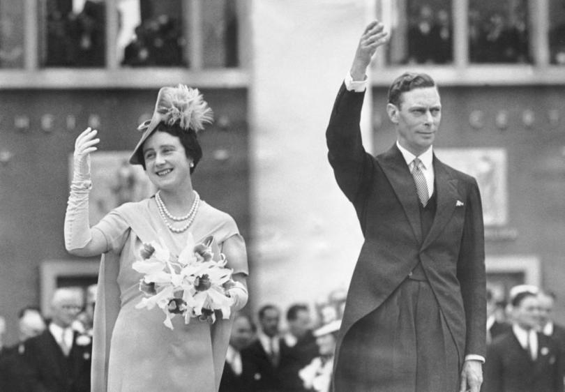 Queen Elizabeth and King George VI