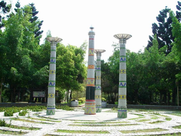 現在地理學上的台灣地理中心(圖片來源)