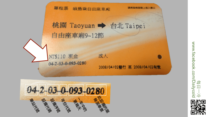 高鐵車票的秘密