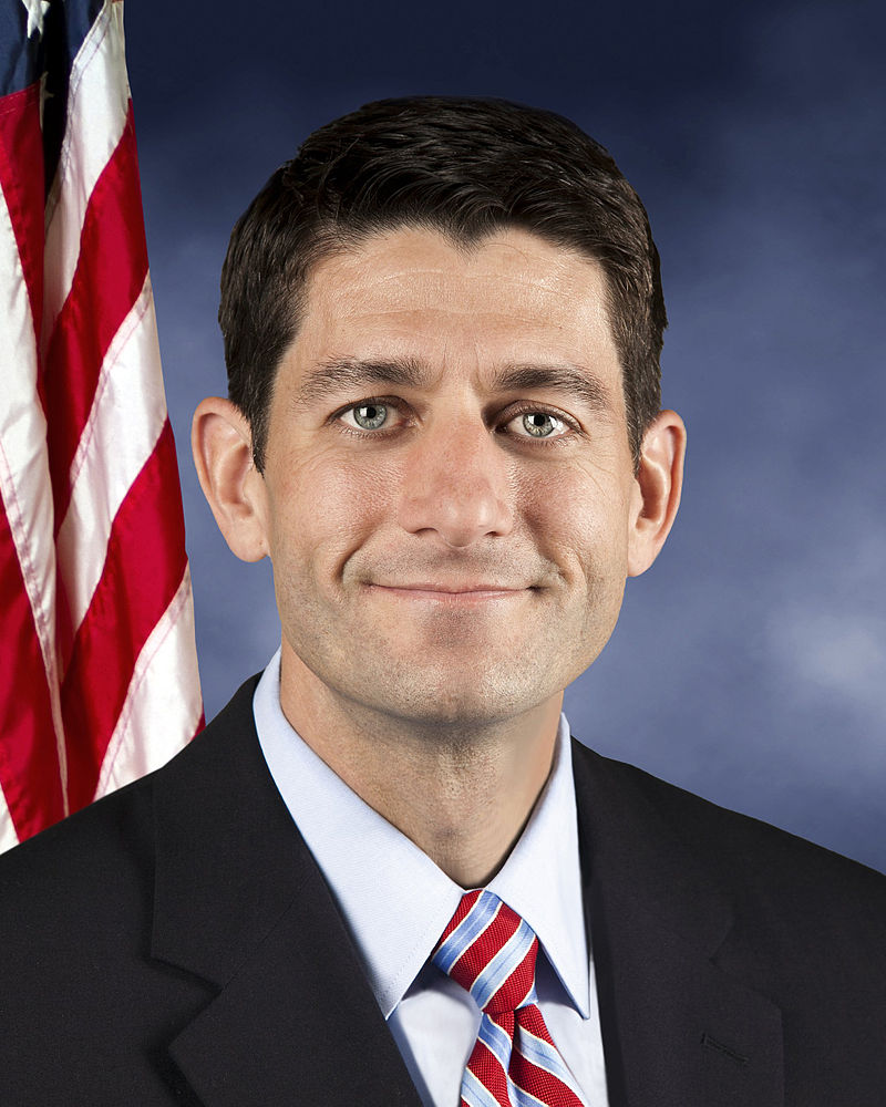美國現任眾議院議長Paul Ryan (圖片來源)